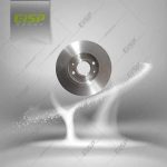 دیسک چرخ جلو206تیپ2 Gisp