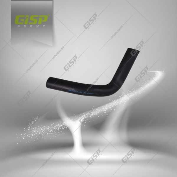شیلنگ ورودی آب رادیاتور بالا پراید Gisp