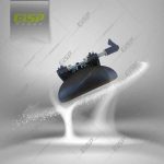 دستگیره دربازکن بیرونی عقب چپ 206 Gisp