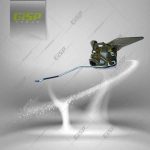قفل درب جلو راست تیبا Gisp