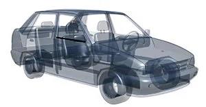 آبگیر بیرونی شیشه جلو راست پراید Gisp