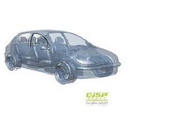 دورکلاف شیشه جلو راست (گلسران) 206 Gisp