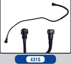 شیلنگ بنزین از پمپ به فیلتر تیبا