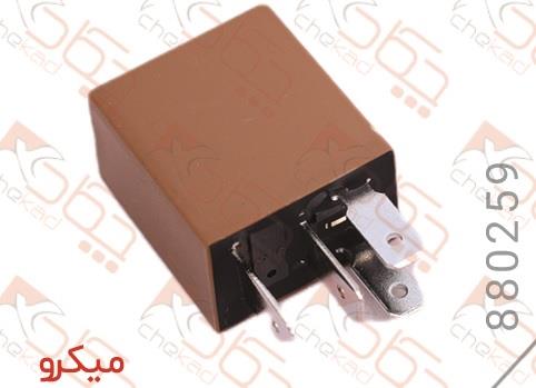 رله قهوه ای 4 فیش کتابی ال90 چکاد رله قهوه ای 4 فیش کتابی ال90 چکاد