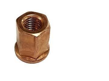 پیچ و مهره مسی بغل اگزوز دوسر رزوه 206 Gisp