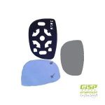 مجموعه شیشه آینه راست برقی207 _Gisp