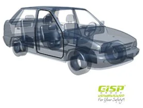 نوار دور درب جلو راست پراید Gisp