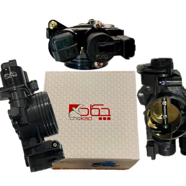 دریچه گاز 206 تیپ 2 کائوچویی (دستی) چکاد