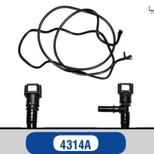 شیلنگ بنزین زیر بدنه تیبا