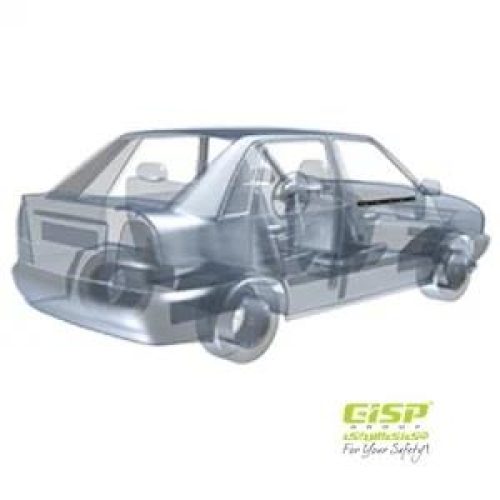 آبگیر داخلی شیشه جلو چپ پراید Gisp