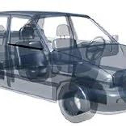 آبگیر بیرونی شیشه جلو راست پراید Gisp