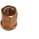 پیچ و مهره مسی بغل اگزوز دوسر رزوه 206 Gisp