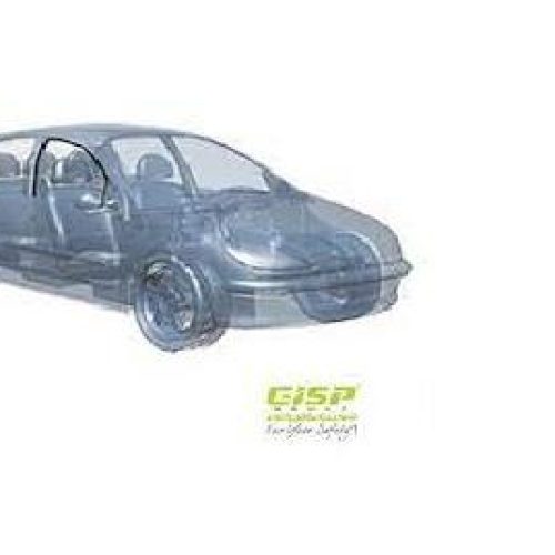 دورکلاف شیشه جلو راست (گلسران) 206 Gisp